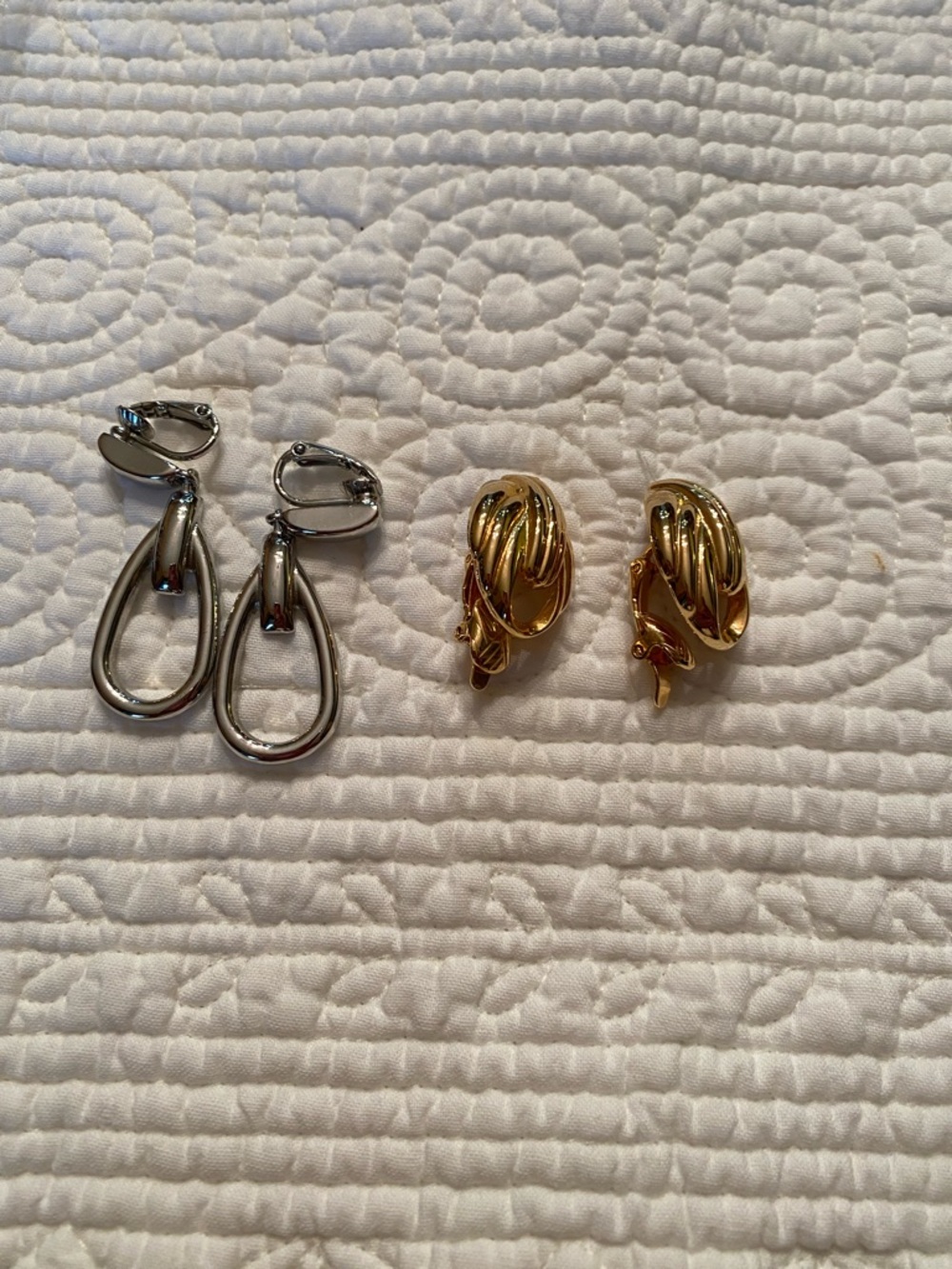 Clip on earrings